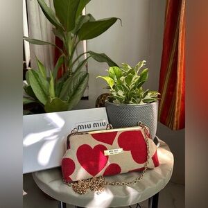 SOLD MIU MIU AUTHENTIC POUCH
